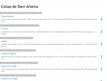 Tablet Screenshot of coisaseartesdedaniela.blogspot.com