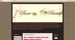 Desktop Screenshot of browbeautiful.blogspot.com