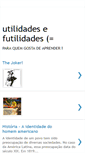 Mobile Screenshot of futilouutil.blogspot.com