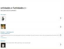 Tablet Screenshot of futilouutil.blogspot.com