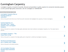 Tablet Screenshot of cunninghamcarpentry.blogspot.com