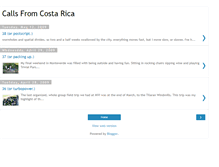 Tablet Screenshot of callsfromcostarica.blogspot.com