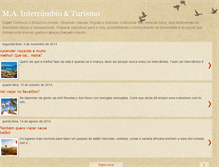 Tablet Screenshot of maintercambioeturismo.blogspot.com