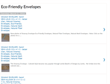 Tablet Screenshot of ecofriendlyenvelopes.blogspot.com