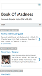 Mobile Screenshot of madnessbook.blogspot.com