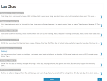 Tablet Screenshot of lao-zhao.blogspot.com