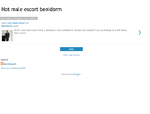 Tablet Screenshot of hotmaleescortbenidorm.blogspot.com