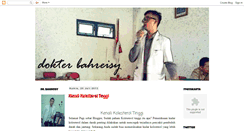 Desktop Screenshot of dokterbahreisy.blogspot.com