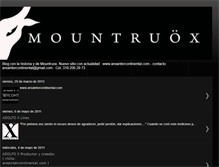 Tablet Screenshot of mountruox.blogspot.com