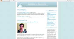 Desktop Screenshot of igualdadenocasamento.blogspot.com