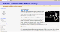 Desktop Screenshot of medwaycouncillorjohnmward.blogspot.com