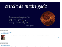 Tablet Screenshot of estrela-da-madrugada.blogspot.com