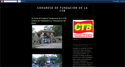 Desktop Screenshot of fundacionctb.blogspot.com