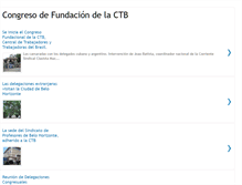 Tablet Screenshot of fundacionctb.blogspot.com