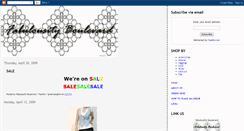 Desktop Screenshot of fabulousityboulevard.blogspot.com