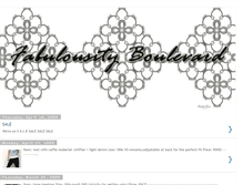 Tablet Screenshot of fabulousityboulevard.blogspot.com