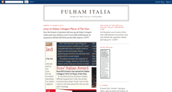 Desktop Screenshot of fulhamitalia.blogspot.com