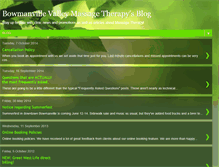 Tablet Screenshot of bowmanvillemassage.blogspot.com