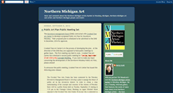 Desktop Screenshot of northernmichiganart.blogspot.com