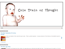 Tablet Screenshot of coletrainofthought.blogspot.com