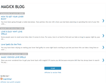 Tablet Screenshot of magick-spells.blogspot.com