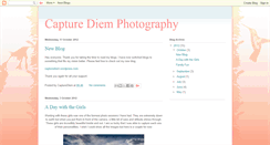 Desktop Screenshot of capturediemblog.blogspot.com