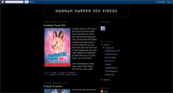 Desktop Screenshot of hannahharpersexvideos.blogspot.com