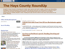 Tablet Screenshot of hayscountyroundup.blogspot.com