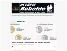 Tablet Screenshot of lapizrebelde.blogspot.com