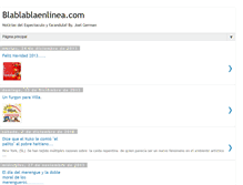 Tablet Screenshot of blablablaenlinea.blogspot.com