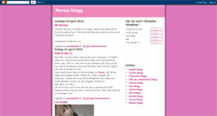 Desktop Screenshot of mariasjoden79.blogspot.com