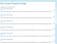 Tablet Screenshot of bluecoastpropertyportugal.blogspot.com