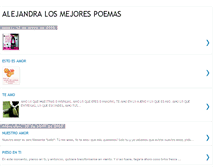 Tablet Screenshot of alejandralosmejorespoemas.blogspot.com