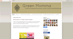 Desktop Screenshot of greenmommas.blogspot.com
