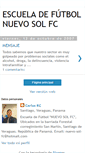 Mobile Screenshot of nuevosolfc.blogspot.com