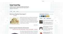 Desktop Screenshot of carpaltunnelblog.blogspot.com
