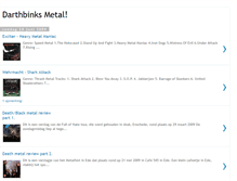 Tablet Screenshot of darthbinks-metal.blogspot.com