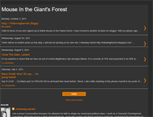 Tablet Screenshot of mouseinthegiantsforest.blogspot.com