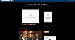 Desktop Screenshot of music-oftheworld.blogspot.com