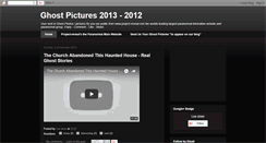 Desktop Screenshot of ghost-pictures-2012.blogspot.com