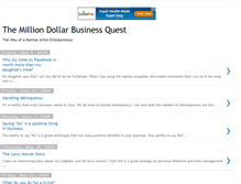 Tablet Screenshot of milliondollarbusinessquest.blogspot.com