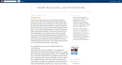 Desktop Screenshot of deephealingacupuncture.blogspot.com