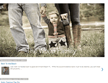 Tablet Screenshot of cjwoodfamily.blogspot.com