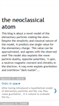 Mobile Screenshot of classicalatom.blogspot.com