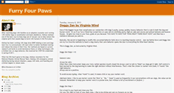 Desktop Screenshot of furryfourpaws.blogspot.com