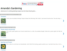 Tablet Screenshot of amandasgardening.blogspot.com