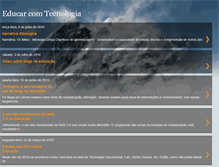 Tablet Screenshot of educarcomtecnologia-allessa.blogspot.com