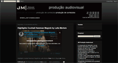 Desktop Screenshot of jmproducaoaaudiovisual.blogspot.com