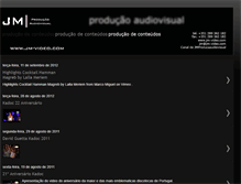 Tablet Screenshot of jmproducaoaaudiovisual.blogspot.com