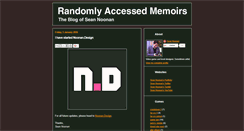 Desktop Screenshot of noonansean.blogspot.com